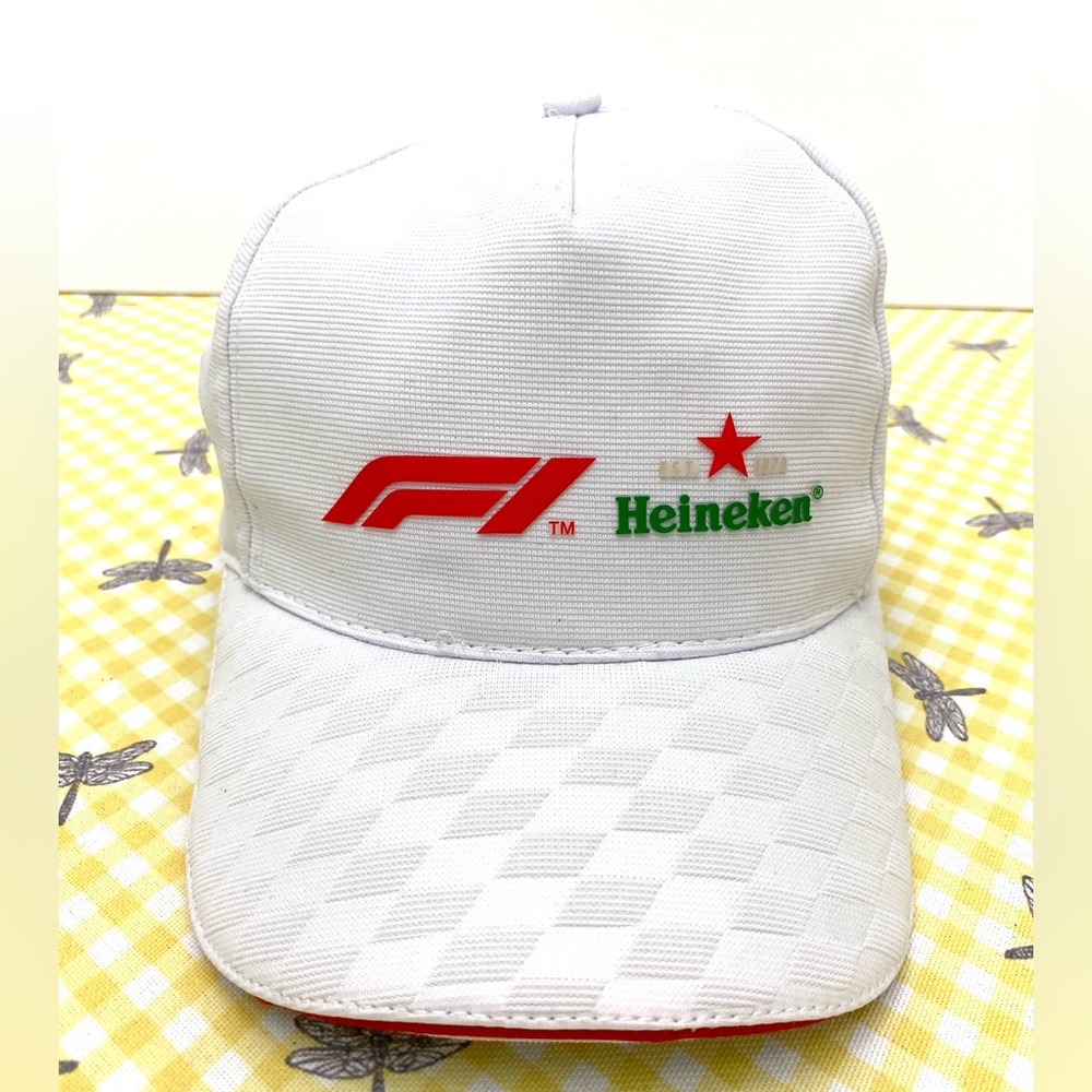 Heineken Formula One Racing Men's Six Panel Curved Brim Hat